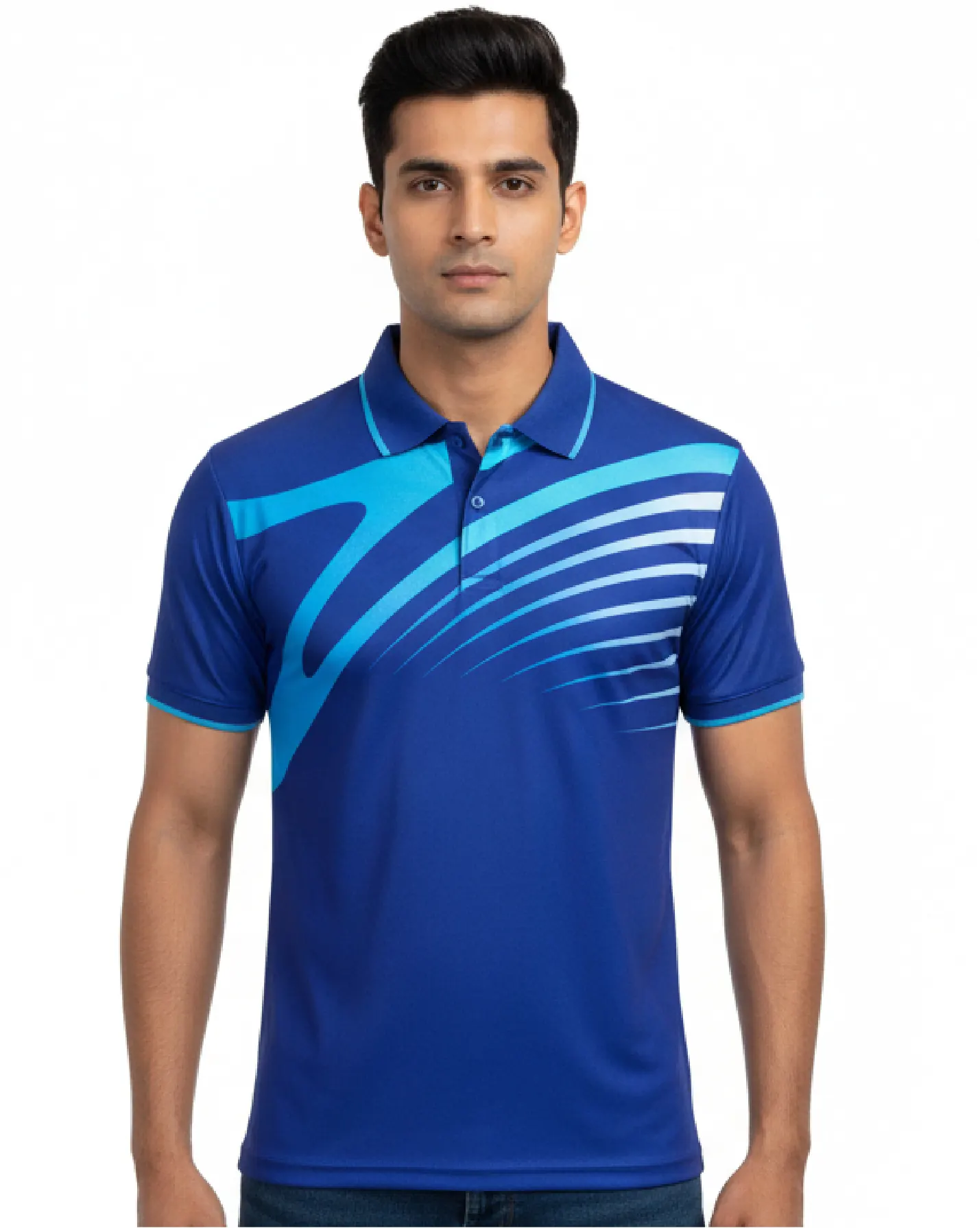 Full Sublimation Polo Half Sleeve